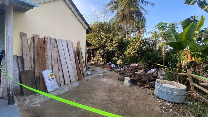 Hiện trường vụ nổ tại Ph&ugrave; Mỹ Bắc, Gia Lai