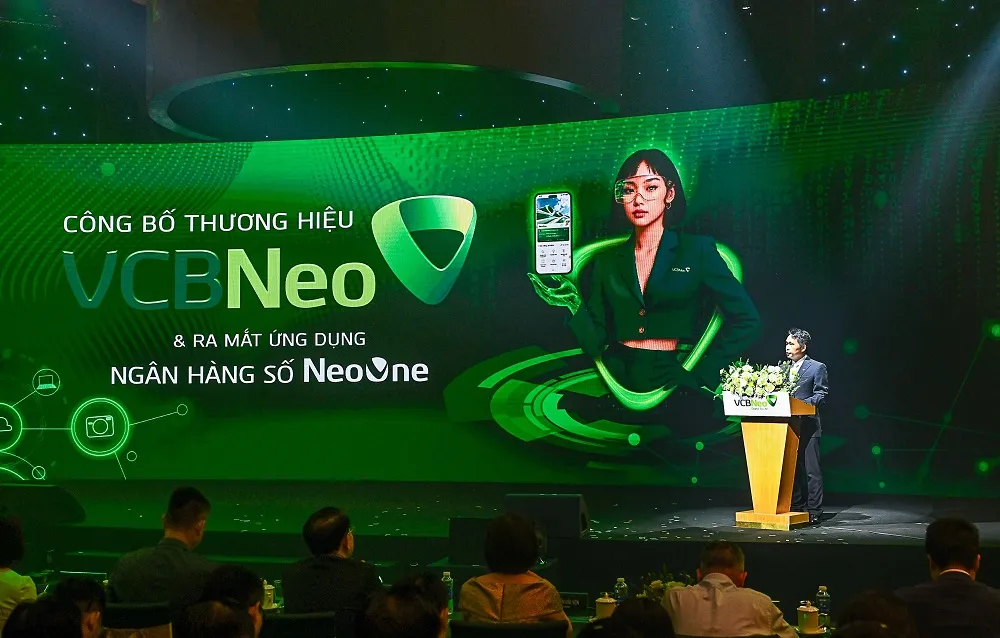 Ông Nguyễn Mạnh Hùng - Thành viên Hội đồng quản trị Vietcombank, Chủ tịch Hội đồng thành viên VCBNeo Ông Nguyễn Mạnh Hùng phát biểu