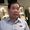 Đại biểu Nguyễn Quang Huân Đại biểu Nguyễn Quang Huân (đoàn Bình Dương) trả lời phỏng vấn