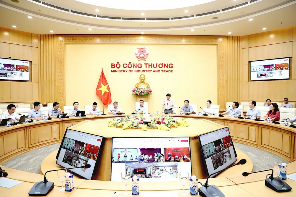 Cuộc họp tại Bộ Công thương Quang cảnh cuộc họp tại trụ sở Bộ Công thương