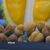 Sầu riêng tại chợ Tân Phát Địa Sầu riêng được bày bán tại chợ Tân Phát Địa.