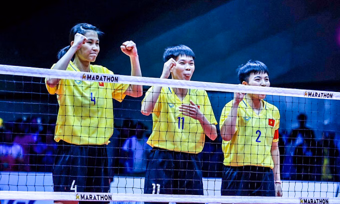 Cầu thủ cầu mây: Ăn mừng dữ dội là bản năng Diễn biến chính trận chung kết cầu mây thế giới 2025, nội dung 4 nữ.