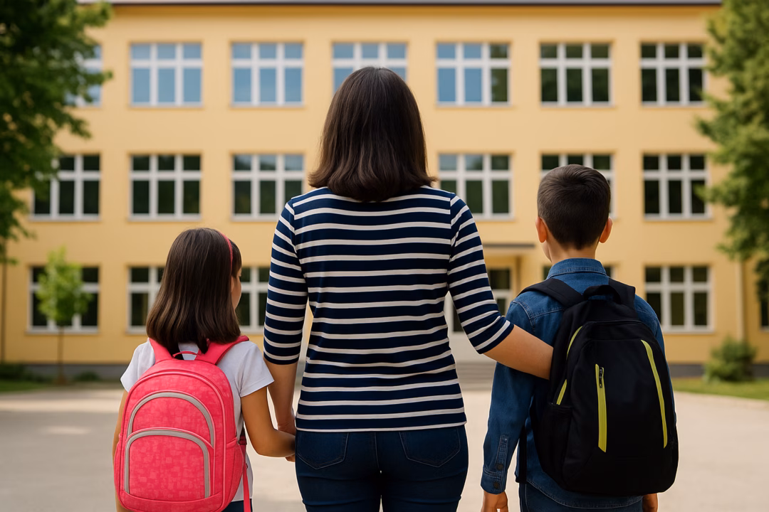 Trường học với m&ocirc;i trường học tập hiện đại v&agrave; lớp học nhỏ gọn