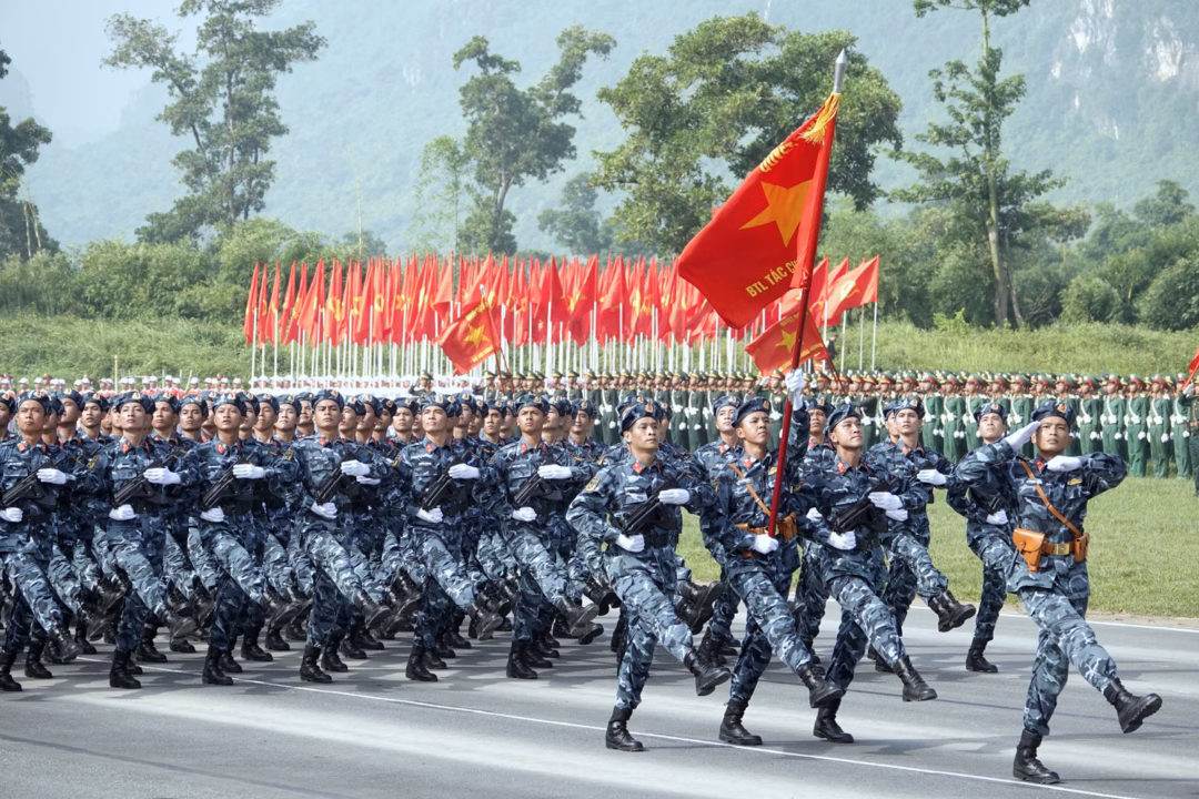 43 khối đội ngũ diễu binh trong ngày Quốc khánh 2/9