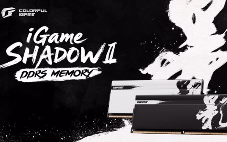 COLORFUL ra mắt RAM iGame Shadow II DDR5 tốc độ 6400MHz cho Ryzen 9000 iGame Shadow II là một bức tranh nghệ thuật đẹp mắt.