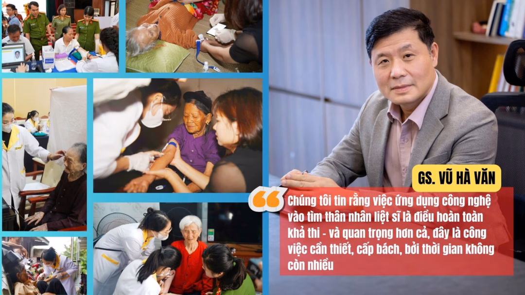 Công ty Việt Nam dùng gene xác định danh tính liệt sĩ Đội ngũ GeneStory lấy mẫu xét nghiệm của các mẹ liệt sỹ.