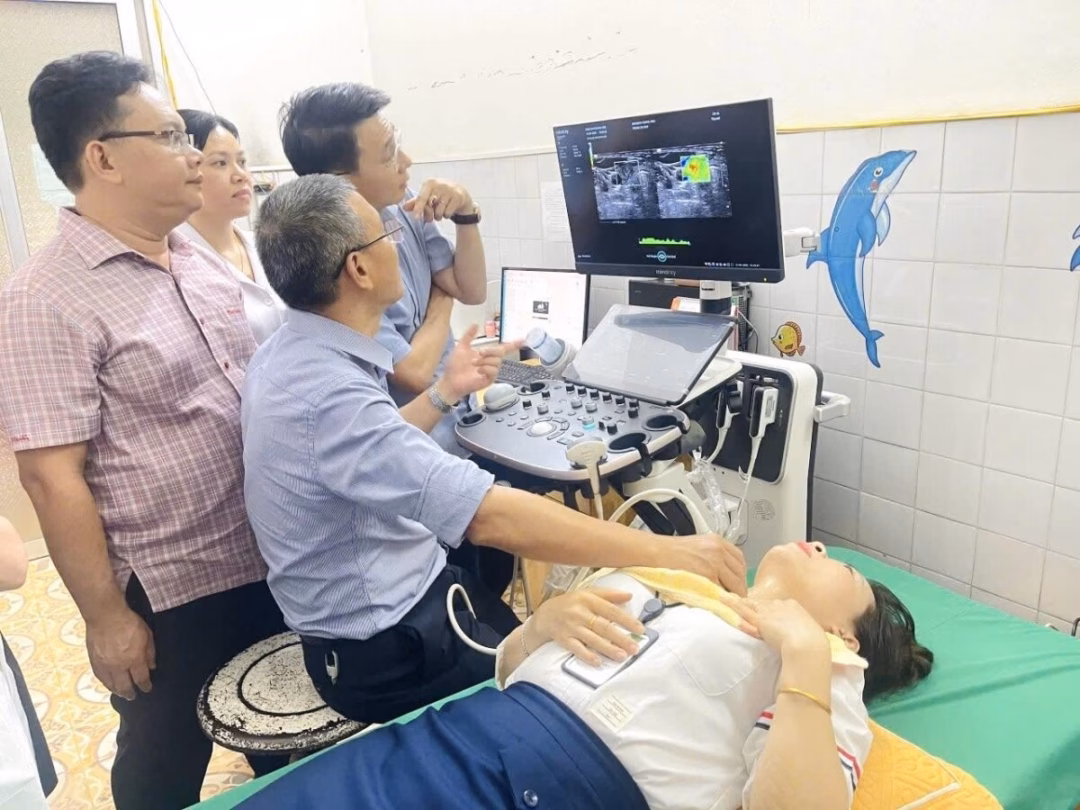 Lào Cai: Bệnh viện Đa khoa khu vực Bảo Yên ứng dụng kỹ thuật siêu âm đàn hồi mô trong khám chữa bệnh