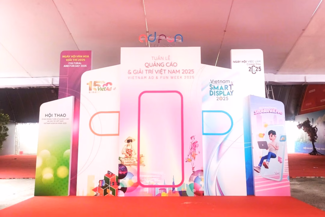 TP HCM: Triển lãm Quốc tế Thiết bị và Công nghệ Quảng cáo Việt Nam thu hút doanh nghiệp Triển lãm VietAd 2025 tại TP.HCM nằm trong khuôn khổ Tuần lễ Quảng cáo & Giải trí Việt Nam 2025.