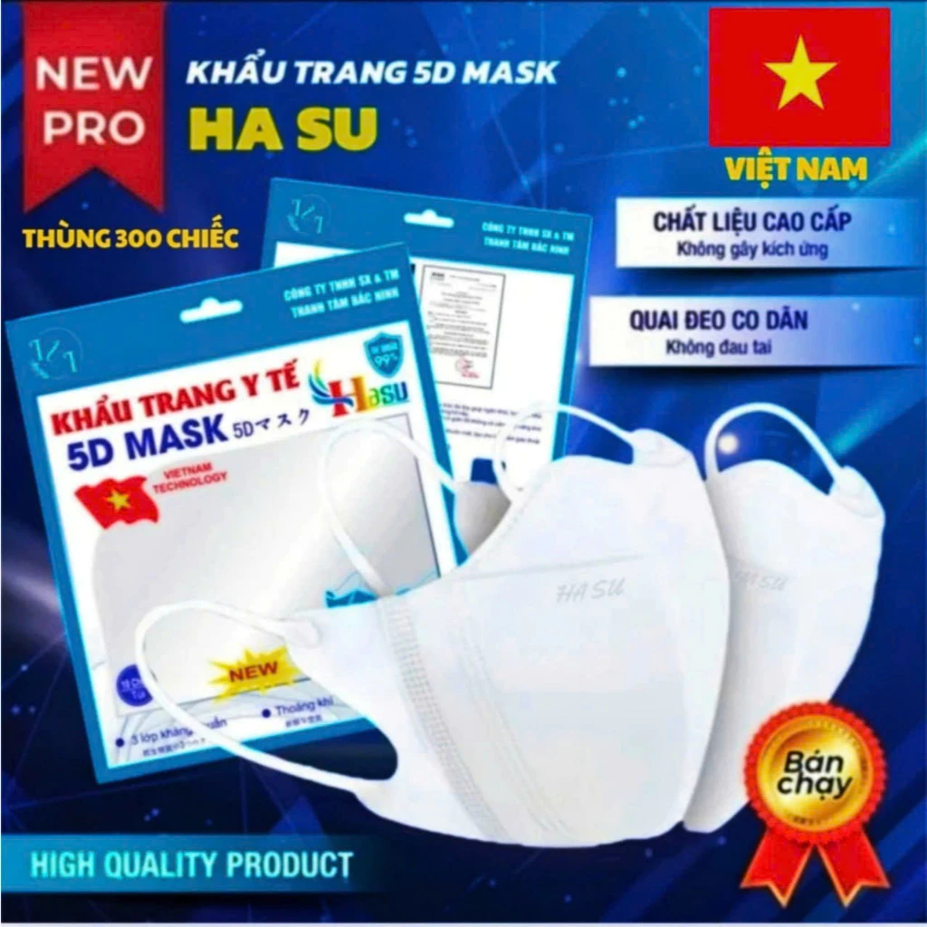 Làm sao để chọn khẩu trang 5D phù hợp cho người hay ra mồ hôi khi đeo ?