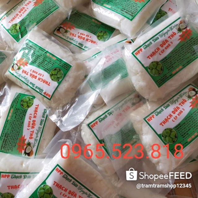 Mua Thạch Dừa Thô Về Nấu, Tôi Nhận Ra Bí Quyết Giúp Thạch Giòn Mềm Hoàn Hảo