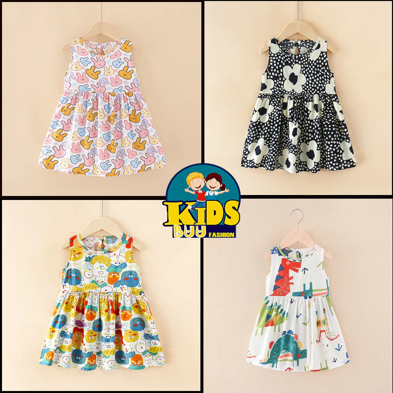 Mặc váy khoét nách cho bé gái có thực sự mát mẻ và thoải mái trong mùa hè?