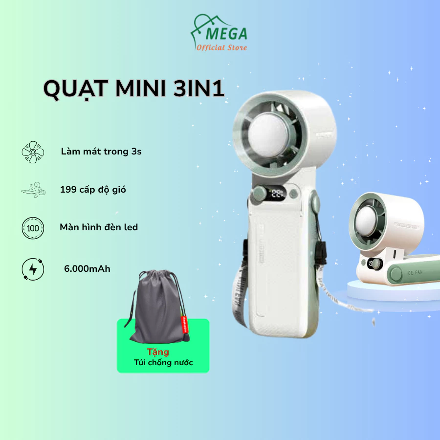 Quạt Cầm Tay Mini Có Thực Sự Tốt Khi Sử Dụng Ngoài Trời Nắng Nóng?