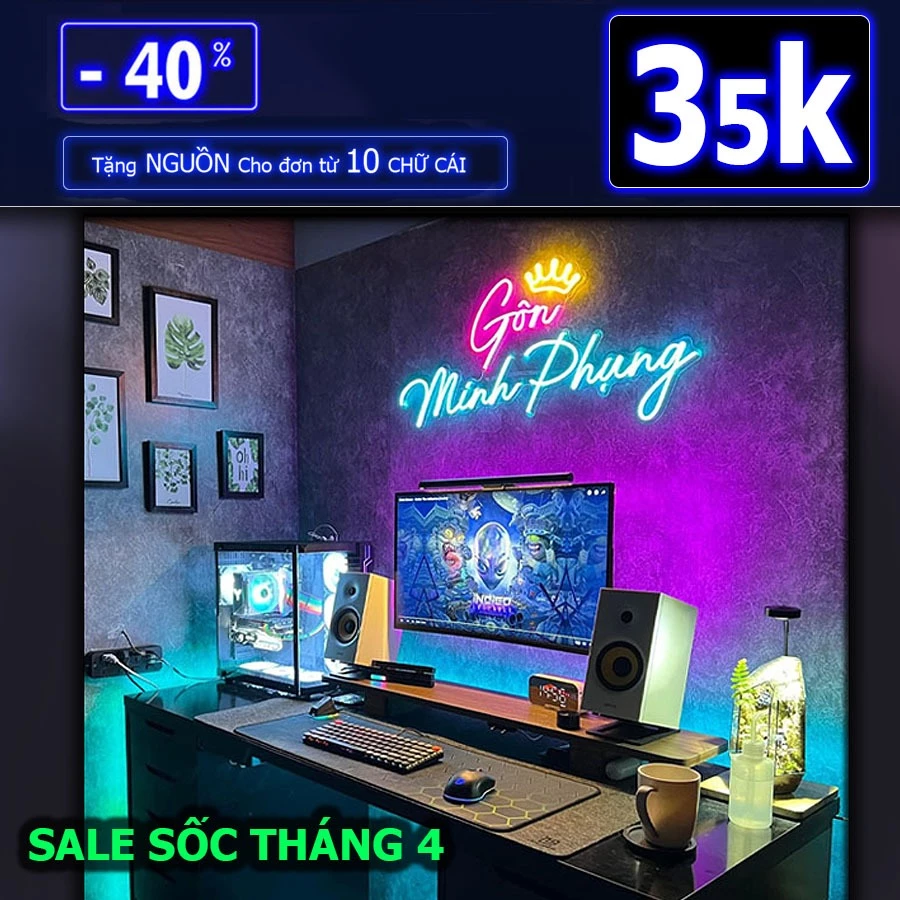 Làm sao để đèn neon LED không bị lỗi thời khi trang trí phòng ngủ?