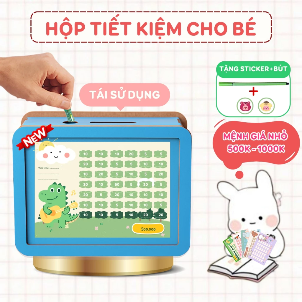 Làm thế nào để tạo thói quen tiết kiệm cho bé mà không gây áp lực tài chính cho phụ huynh?