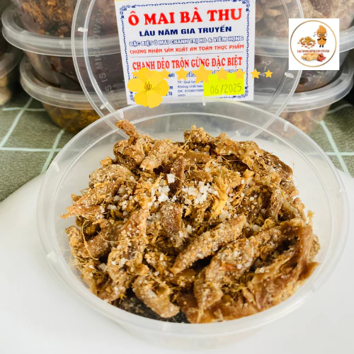 Ăn ô mai chanh dẻo trộn gừng đặc biệt Bà Thu có lợi gì, làm sao để không bị ngấy?