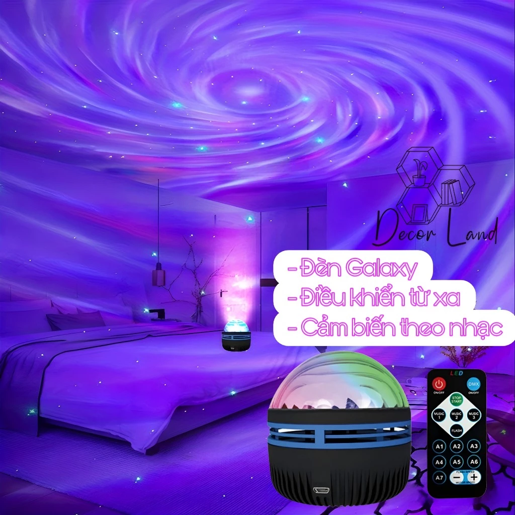 Làm thế nào để chọn đèn galaxy cực quang phù hợp với không gian phòng khách của bạn?
