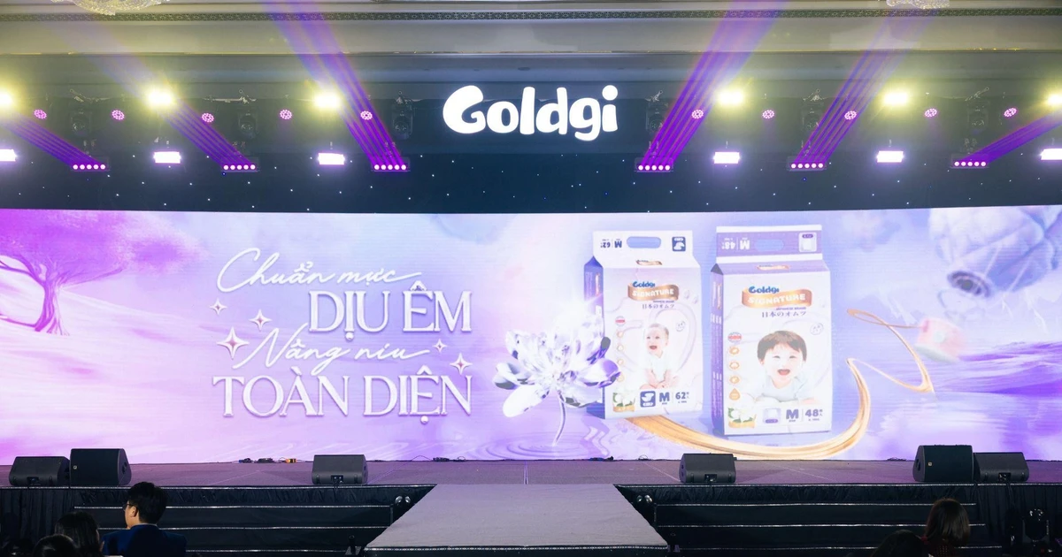 Goldgi SIGNATURE ra mắt – Chuẩn mực mới cho bỉm Nhật cao cấp & vinh danh NTT Việt Nam 2025