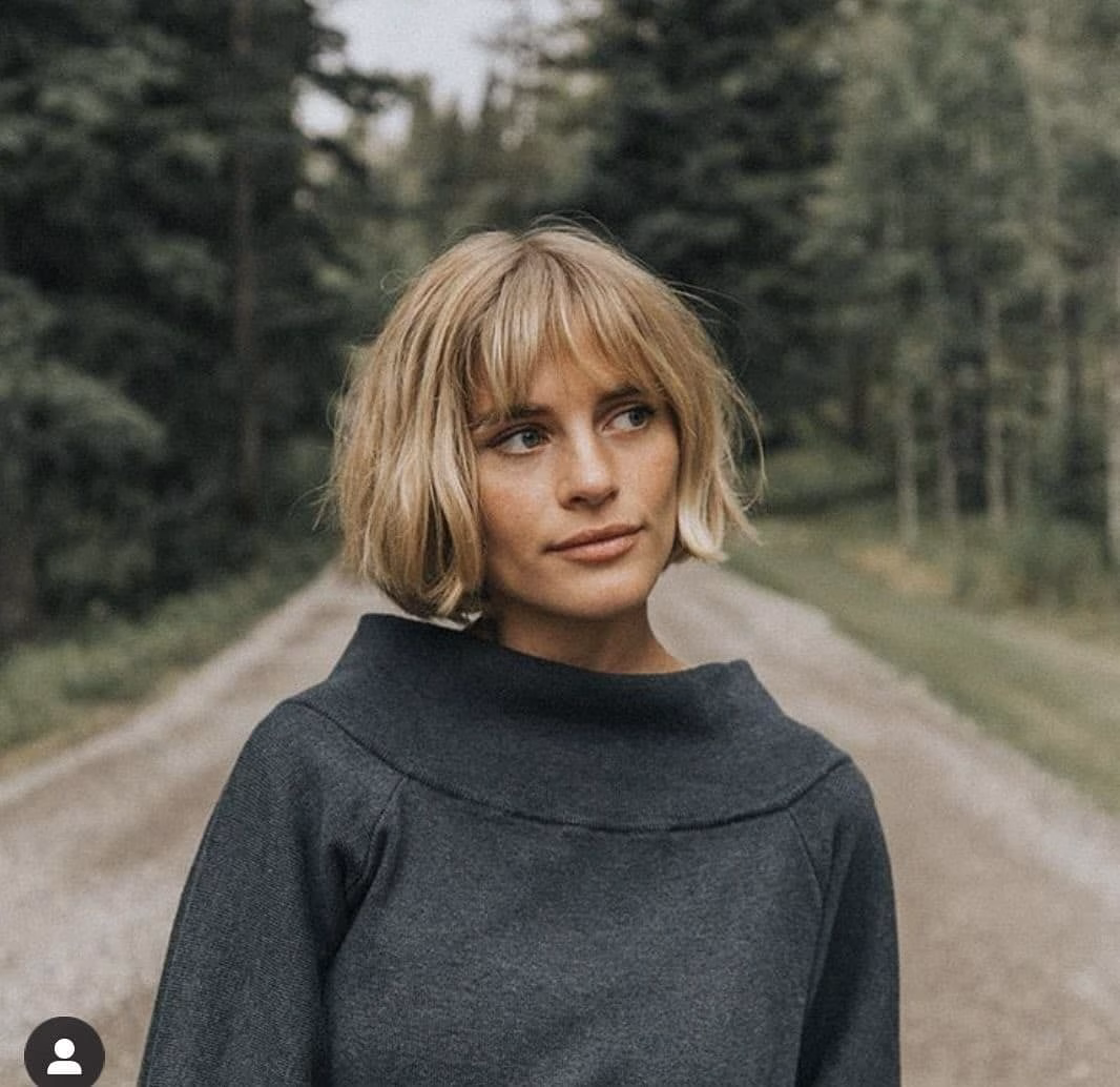 Cắt kiểu Pháp – kiểu tóc ngắn thời trang và dễ chăm sóc Image: @ vogueandcoffee