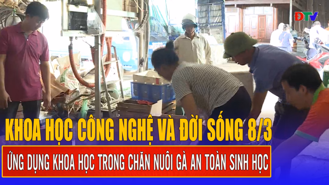 Ứng dụng khoa học trong chăn nuôi gà an toàn sinh học