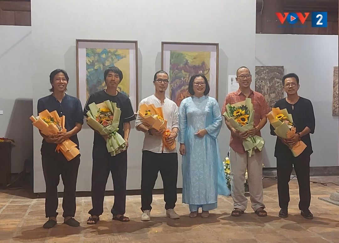 Tác phẩm dài 7,5m của họa sĩ Bùi Hải Nam