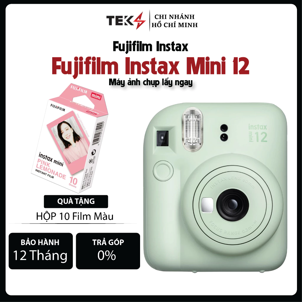 Làm thế nào để không lãng phí film khi chụp với máy ảnh Fujifilm Instax Mini 12?