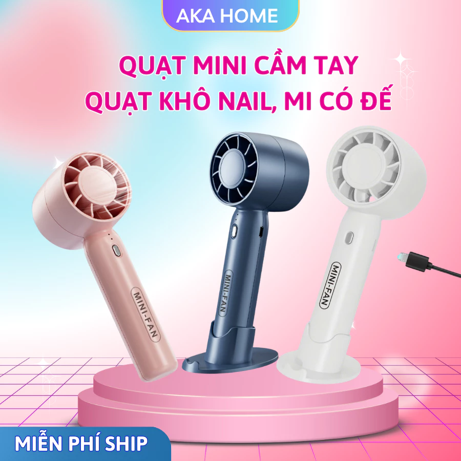 Tôi đã mua quạt cầm tay mini nhưng không biết làm sao để sử dụng hiệu quả vào mùa hè