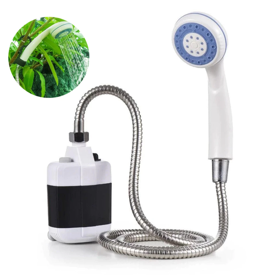 Cắm Trại Mà Không Cần Ống Nước? Bí Quyết Tiết Kiệm Nước Với Vòi Sen Di Động