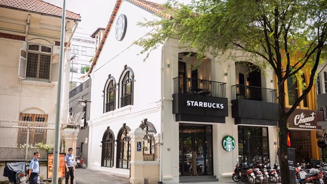 Cửa hàng Starbucks Reserve tại số 11-13 Hàn Thuyên, quận 1 Cửa hàng Starbucks Reserve tại số 11-13 Hàn Thuyên, quận 1 tại thời điểm còn thuê