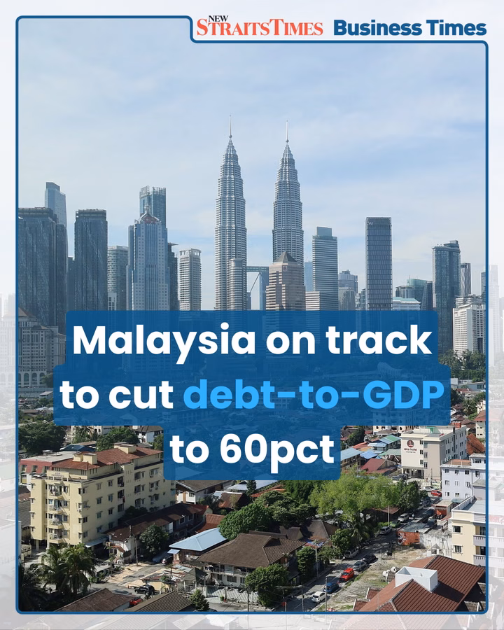 Con út nhà diễn viên Dharma Harun từng muốn bỏ học vì khó khăn Malaysia on track to cut debt-to-GDP to 60pct