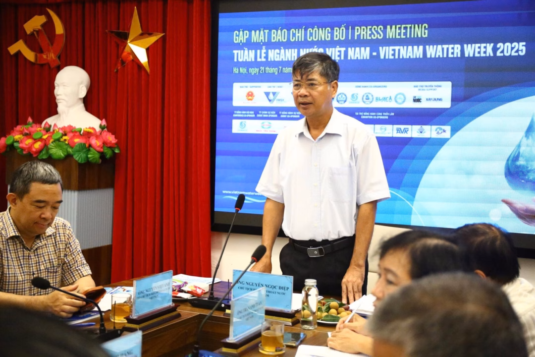 Phó Chủ tịch Hội Cấp Thoát nước Việt Nam Nguyễn Việt Anh