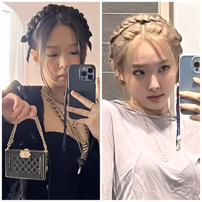 Nhan sắc tỏa sáng của Jennie và Nayeon liệu có gắn liền với drama thời trang? ... và làm tóc theo Jennie