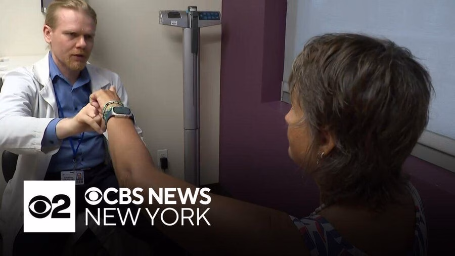 Maureen Henry, of Rockland County, New York, said she had uncontrollable cognitive problems, extreme fatigue and involuntary tics for six years before Dr. Christian Amlang of Maimonides Health finally diagnosed her condition.