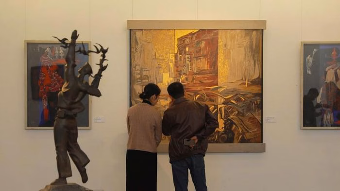 Bộ sưu tập nghệ thuật của Bảo t&agrave;ng Mỹ thuật Việt Nam