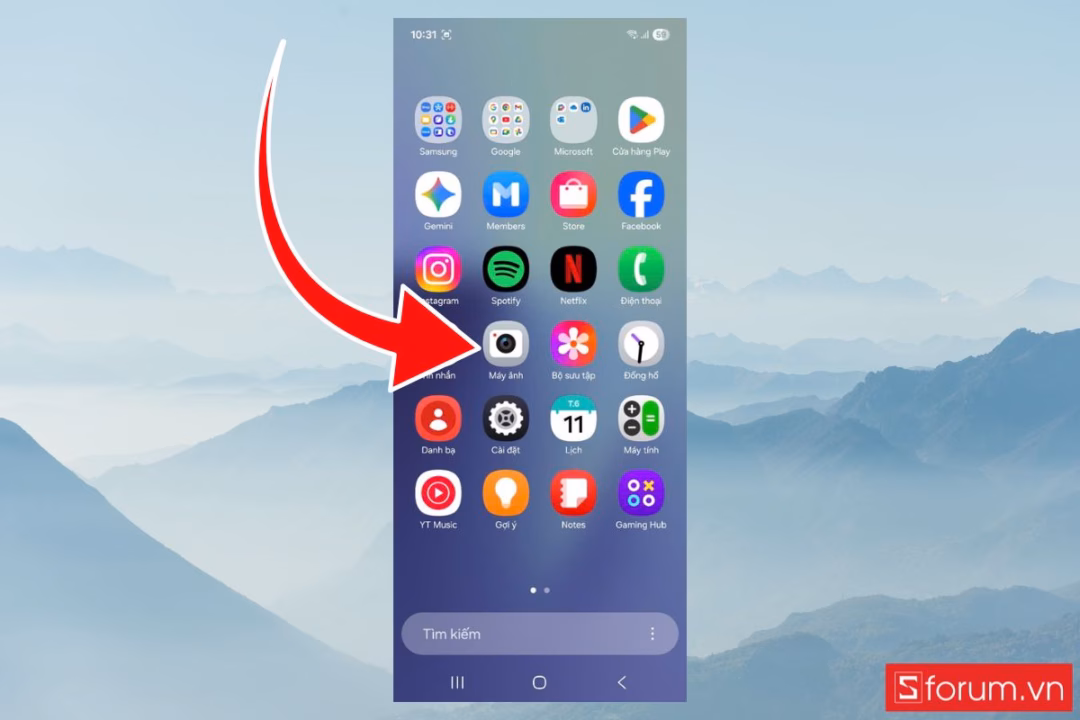 Galaxy Z Flip7 tích hợp tính năng Auto Zoom hỗ trợ quay và chụp ảnh chuyên nghiệp Vào ứng dụng Máy ảnh