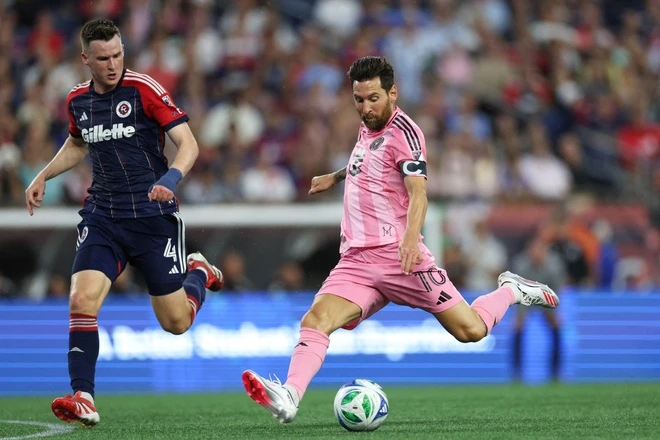 Messi đang thăng hoa.