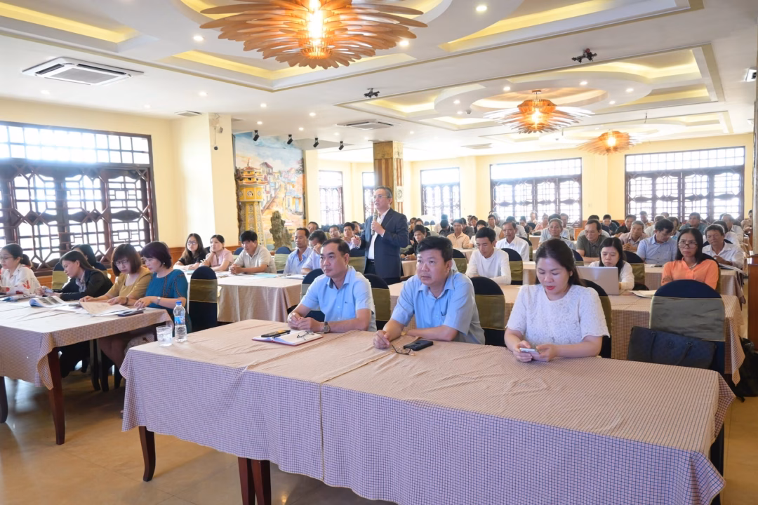 Học viên được truyền tải các nội dung liên quan đến kỹ năng kinh doanh, thị trường