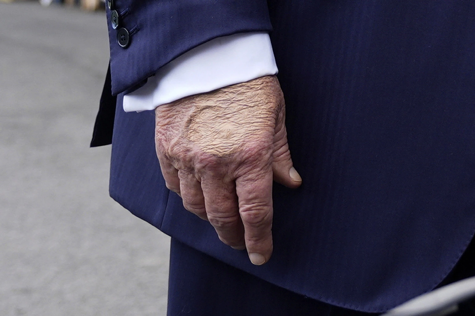 4 of 8 | President Donald Trump speaks to the media as he leaves the White House, July 15, 2025, in Washington. (AP Photo/Manuel Balce Ceneta, File)