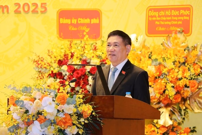 Phó Thủ tướng: TKV cần bứt phá để trở thành đầu tàu kinh tế Toàn cảnh đại hội. Ảnh: VGP