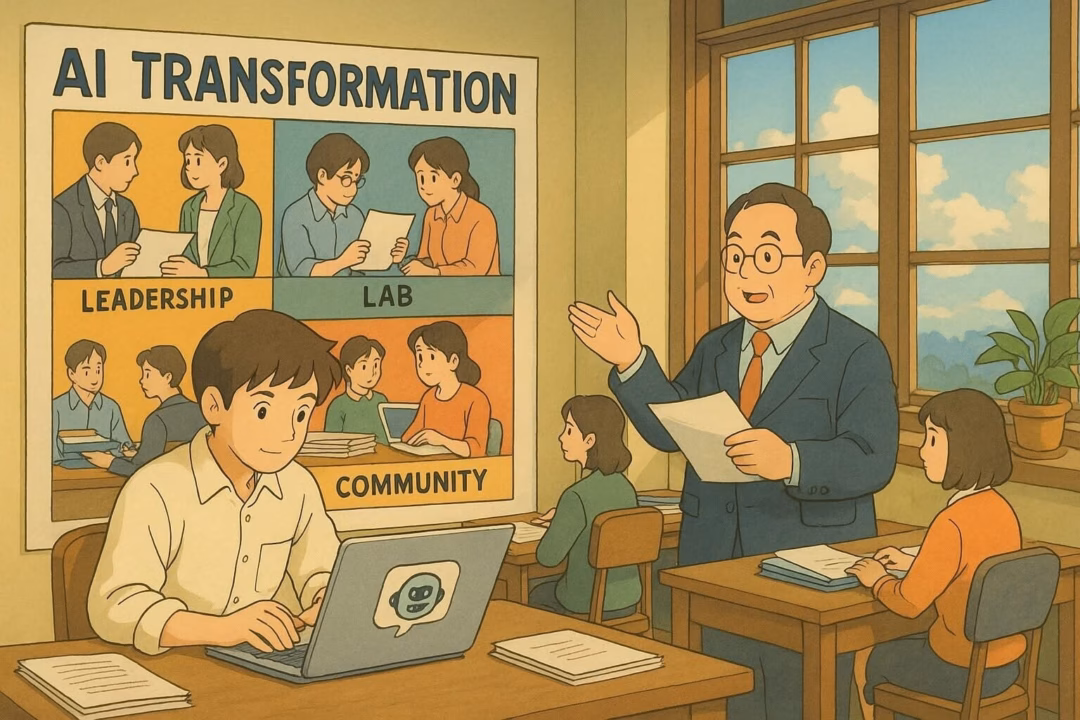 Thích ứng với AI: Cần ‘tam giác’ lãnh đạo – thí nghiệm – học hỏi Ảnh từ Onesusefulthing.org