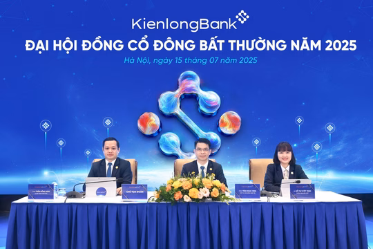 KienlongBank tổ chức thành công ĐHĐCĐ bất thường 2025: Thông qua việc tăng vốn và chia cổ tức 60%