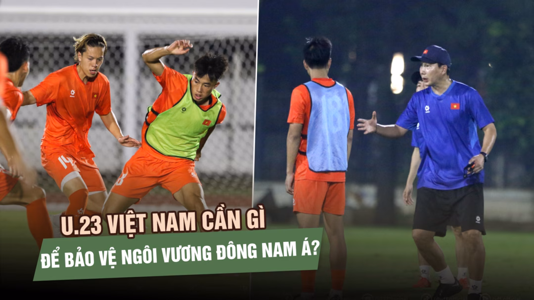 Muốn bảo vệ ngôi vương, U.23 Việt Nam và HLV Kim Sang-sik cần giải bài toán nào?