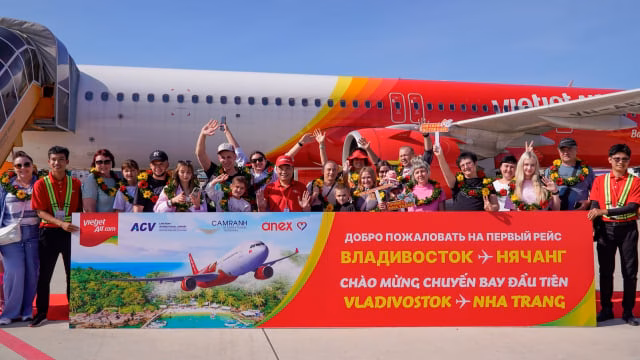 Vietjet khai trương loạt đường bay thẳng đầu tiên kết nối Việt Nam – Nga