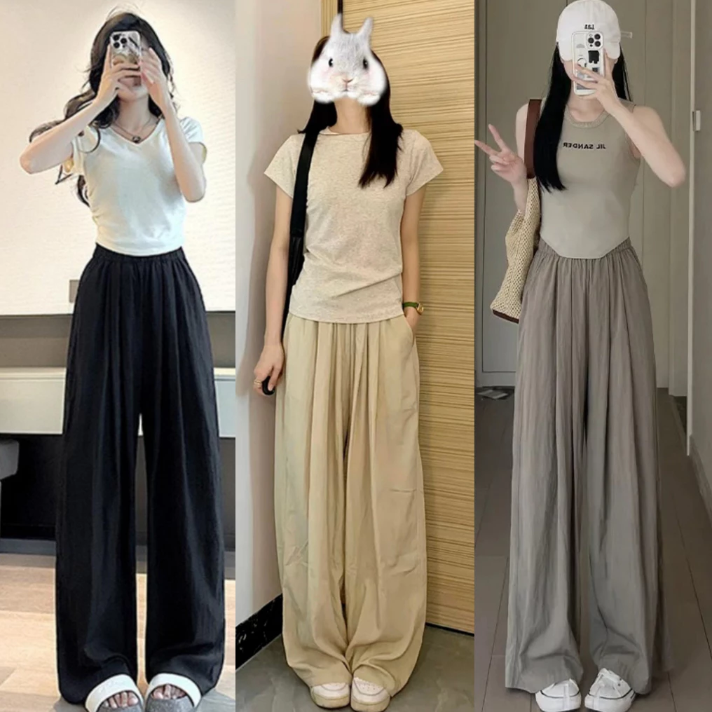 Quần ống rộng nữ cạp cao – Mua một lần, không muốn đổi quần nào khác nữa!