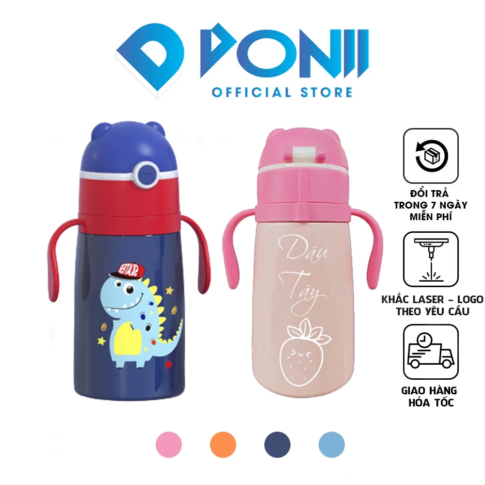 Làm sao để chọn bình nước giữ nhiệt cho bé? Lỗi sai của mẹ khi mua loại bình có khắc tên mà con vẫn làm mất