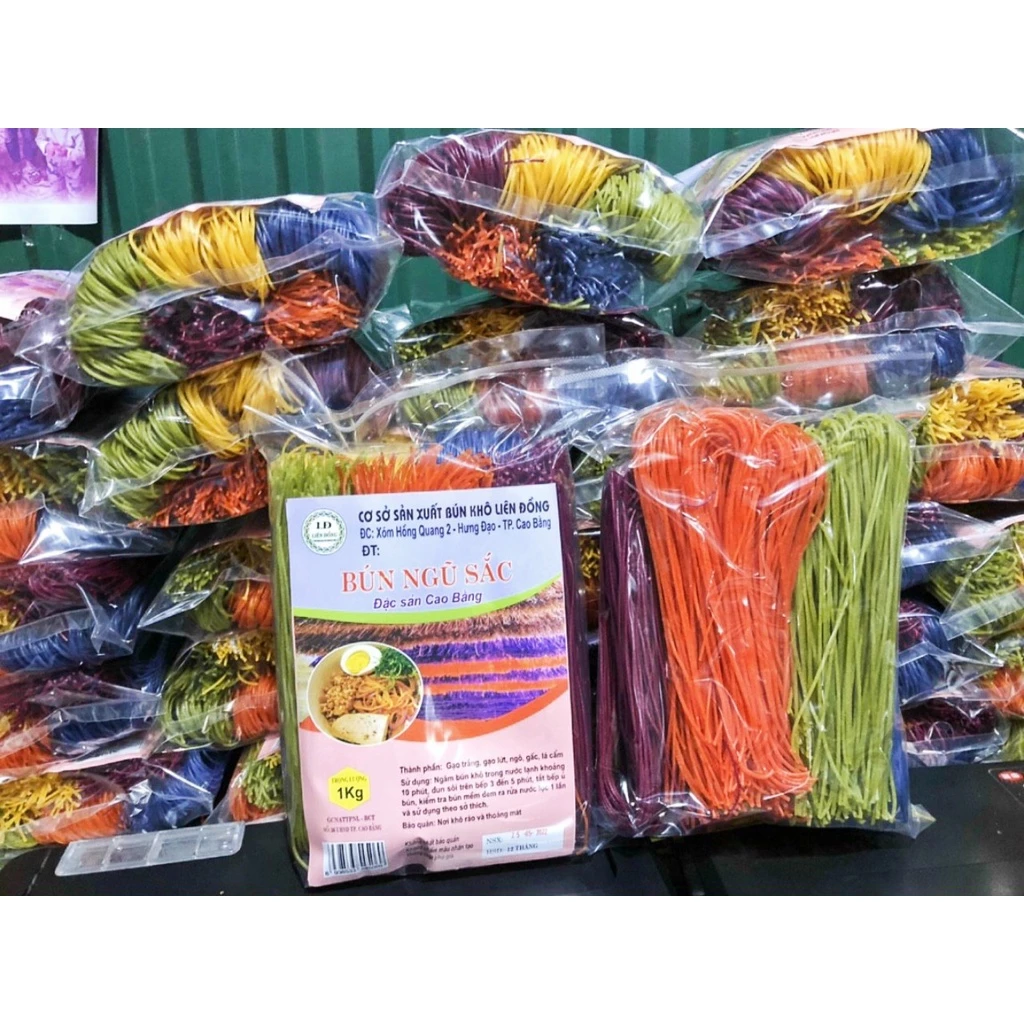 Mua Bún ngũ sắc Cao Bằng về mà luộc sai cách thì bỏ qua bài viết này nhé