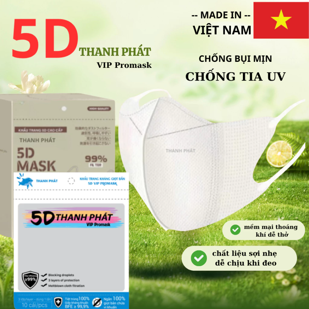 Làm thế nào để chọn khẩu trang 5D tốt nhất bảo vệ da khi ra đường?