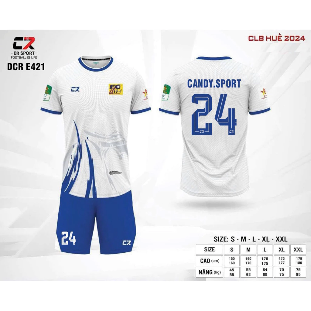 Mặc bộ đá bóng CLB Huế có thật sự thoải mái cho cầu thủ nghiệp dư?