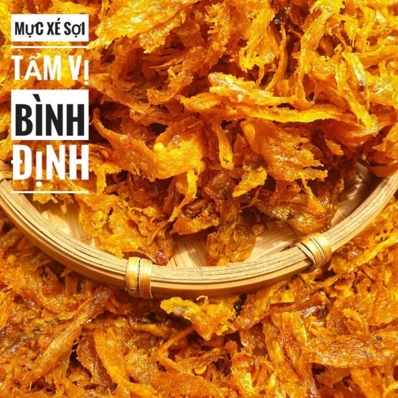 Mẹo chọn mực tẩm xé vàng Nha Trang không bị cứng, dai