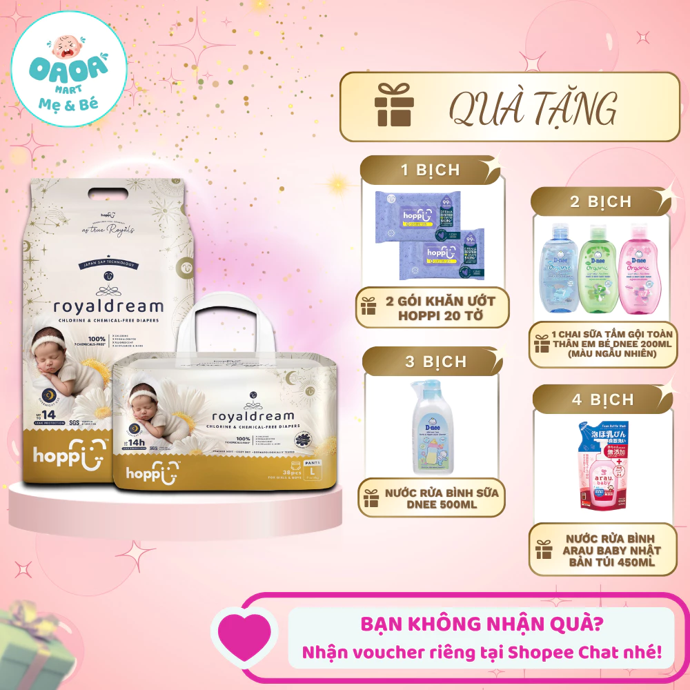 Tã dán cao cấp cho bé có thực sự tốt như quảng cáo? Tôi đã học được gì sau khi sử dụng HOPPI ROYALDREAM cho con mình
