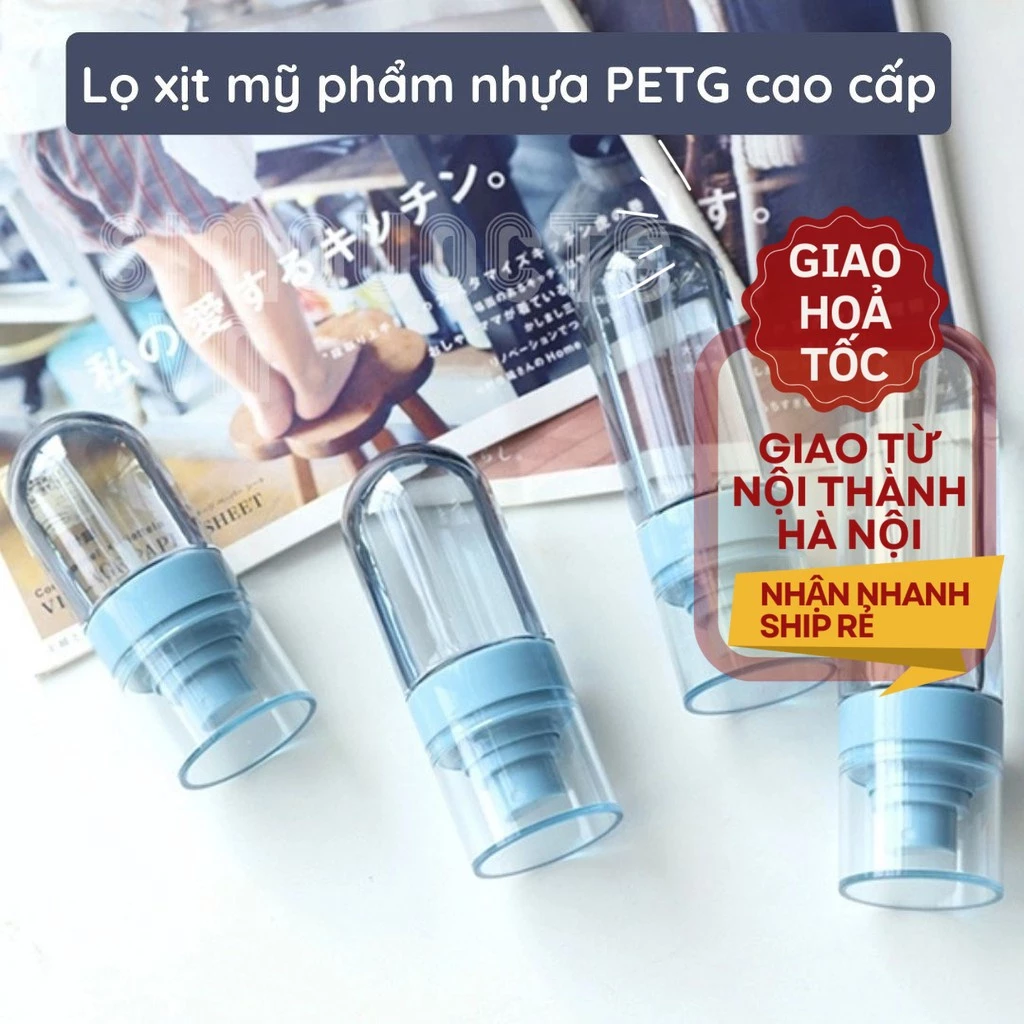 Làm thế nào để không lãng phí mỹ phẩm khi đi du lịch với lọ chiết dạng xịt?